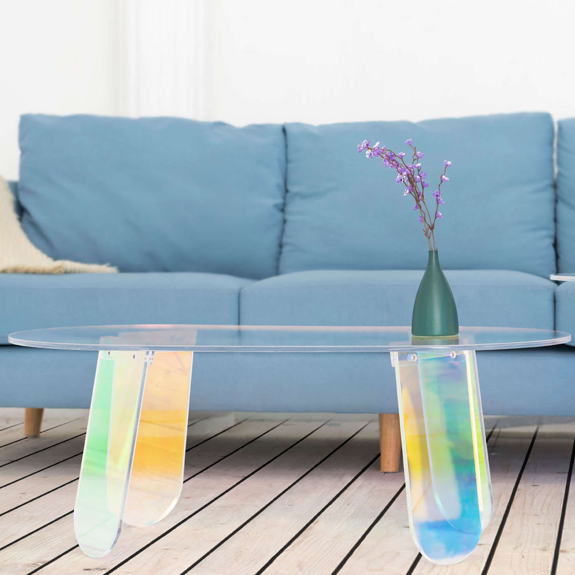 Orren Ellis Acrylic Coffee Table Wayfair